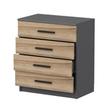 Ladekasten - Ladekast Kale Walnoot Melamine 70x42x79 cm - Dimehouse