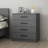 Ladekasten - Ladekast Kale Wit Melamine 70x42x79 cm - Dimehouse