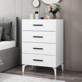 Ladekasten - Ladekast Kale Wit Melamine 72x106x47 cm - Dimehouse