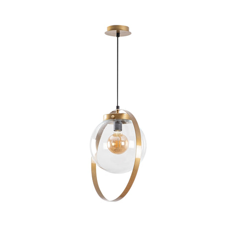 Hanglamp Goud Glas Blazer