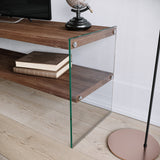 TV Meubels - TV Meubel Coral Donker Walnoot Dennenhout 120x45x35 cm - Dimehouse