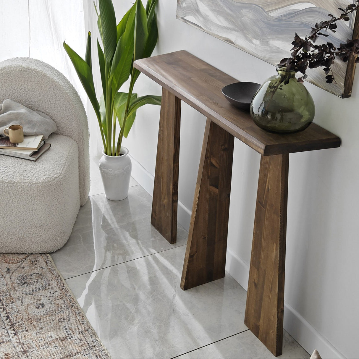 Tocador Cleopatra Walnut Wood