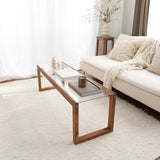 TV Meubels - TV Meubel Via Naturel Hout Dennenhout 130x40x40 cm - Dimehouse