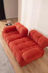Banken - Modulaire bank 2 - zits Doblo rood - Dimehouse