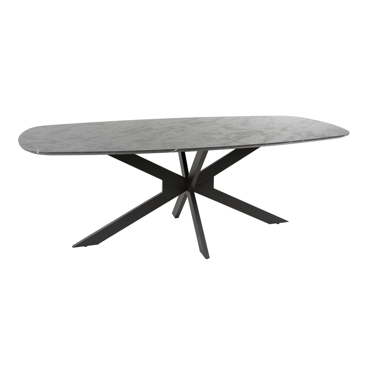 Eettafels - Eettafel Mysha Deens Ovaal Melamine 215x105 cm - Dimehouse