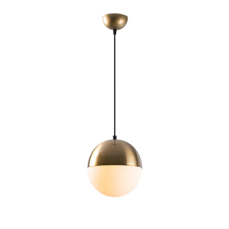 Hanglamp 1-lichts Wit Glas Regal