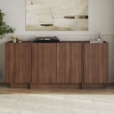Mesa consola Dorma de nogal Milano 180 cm Compuesto de madera melaminado