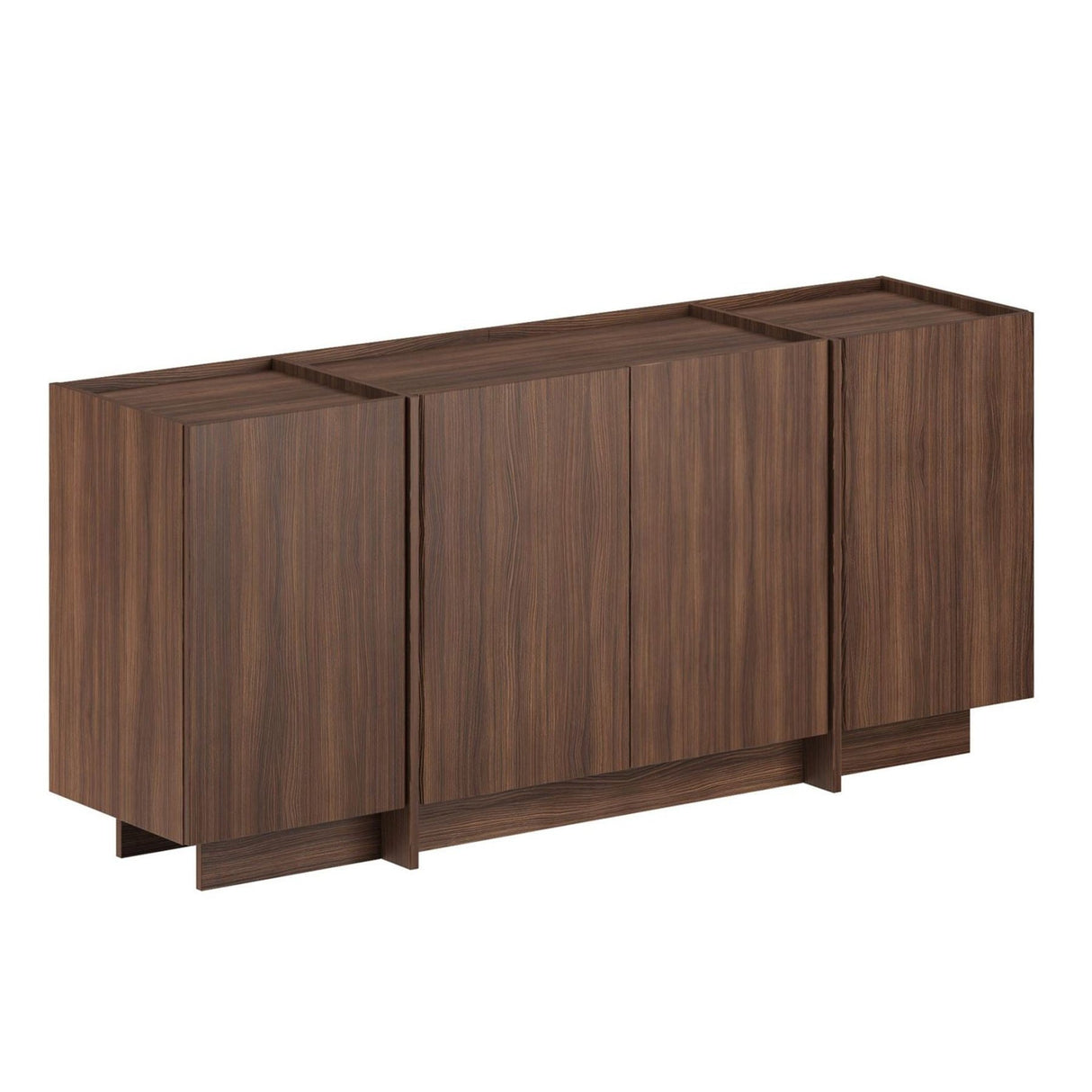 Mesa consola Dorma de nogal Milano 180 cm Compuesto de madera melaminado