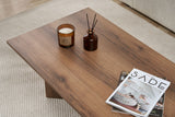 Salontafel Sabin Walnut 119x60 cm Melamine