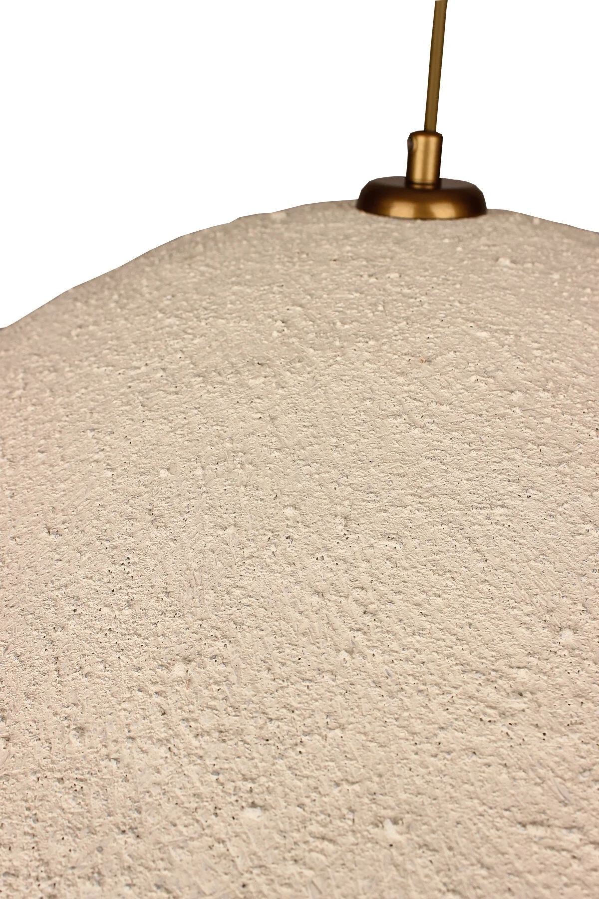 BK182 Tapa de hormigón de carbono crema dorada