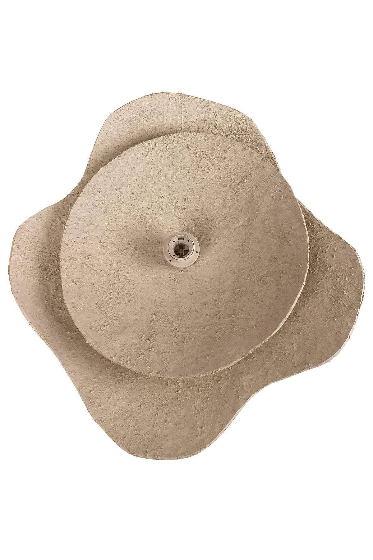 BK222 Tapa de hormigón de carbono blanco crema