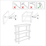 Mueble de pared Step Pino Atlántico Melamina 80x75x28 cm