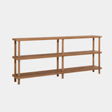 Wandkasten - Wandkast Zen Atlantisch Dennenhout Melamine 180x74,9x35 cm - Dimehouse