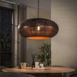 Lámpara colgante - Lámpara colgante 1 - luz cobre antiguo Chase Ø68 cm - Dimehouse