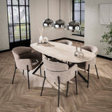 Hanglampen - Glazen hanglamp Juliette 3 - lichts smokey glass - Dimehouse