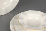 MLN24Y2694R520 Crema Oro 100% PORCELANA