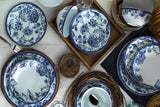ZG24Y2420939016 Azul Blanco 100% PORCELANA