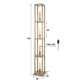 Design vloerlamp Nova 4-lichts - Beige - 160 cm