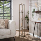 Design vloerlamp Nova 4-lichts - Beige - 160 cm