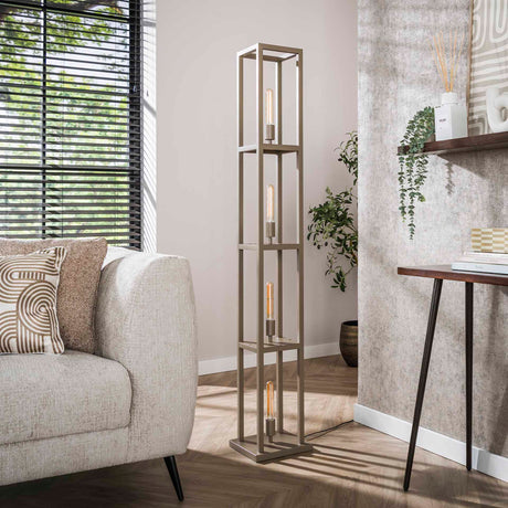 Design vloerlamp Nova 4-lichts - Beige - 160 cm