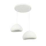 LORA-40-40-T-LUNA Tapa de Fibra de Vidrio Blanca