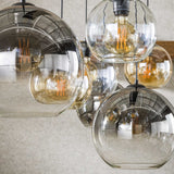Hanglampen - Moderne Hanglamp Glas 7 - lichts Juliette - Dimehouse