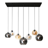 Hanglampen - Moderne Hanglamp Glas 7 - lichts Juliette - Dimehouse