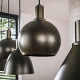 Hanglamp Sienna 5-lichts Industrieel - Bruin 120 cm
