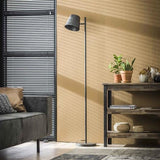 Lámpara de pie Sienna DH Interior Charcoal L x An x Al 61x32x25 Metal Foto atmosférica vista frontal diagonal