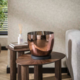 Lámpara de pie Dain UP L Vidrio color cobre 