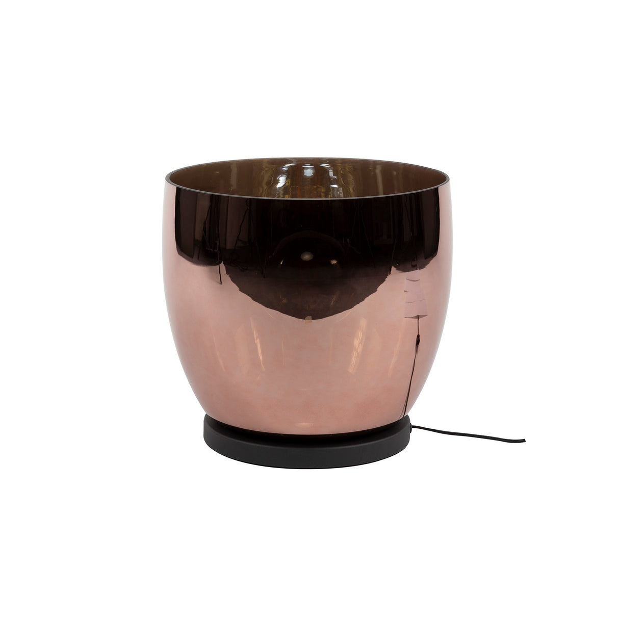 Lámpara de pie Dain UP XL Vidrio color cobre 
