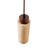 Babıl - Gorro de travertino nogal beige