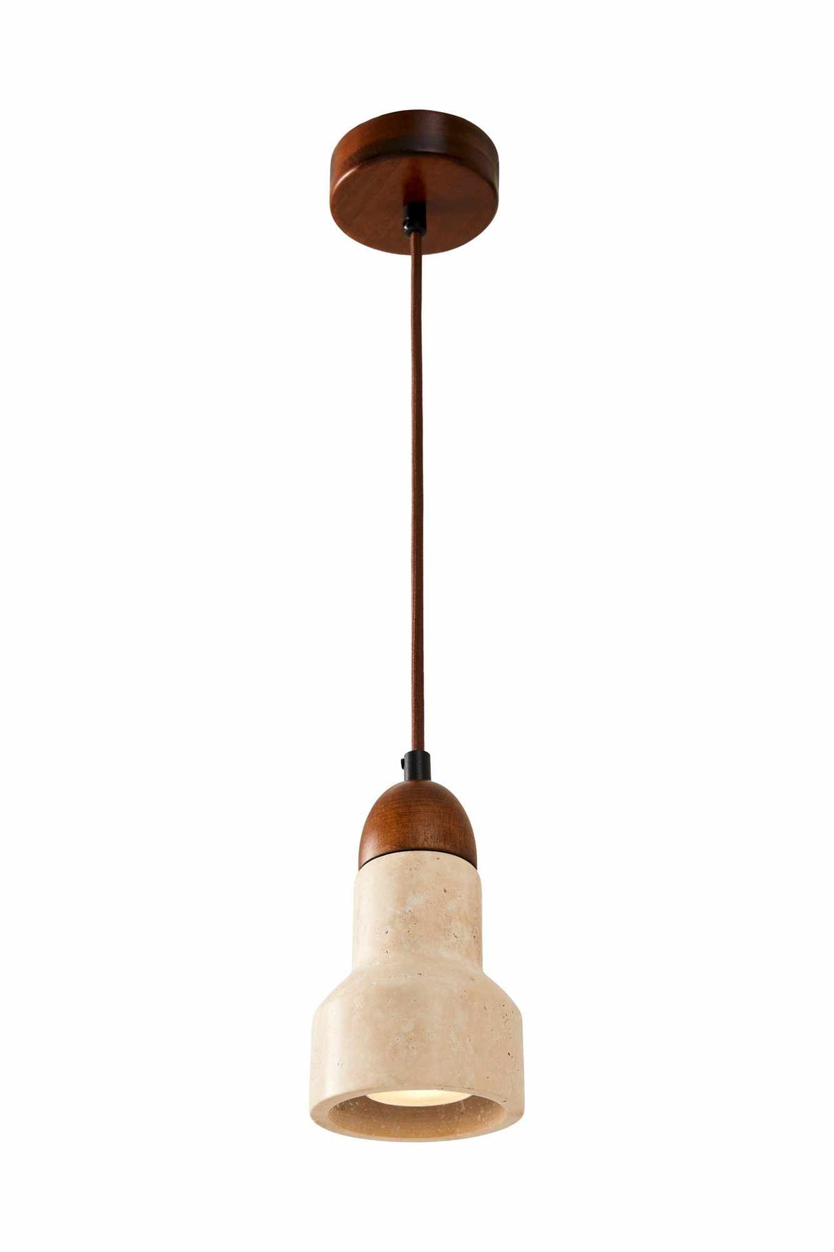 Suizo - Tapa de travertino de nogal beige