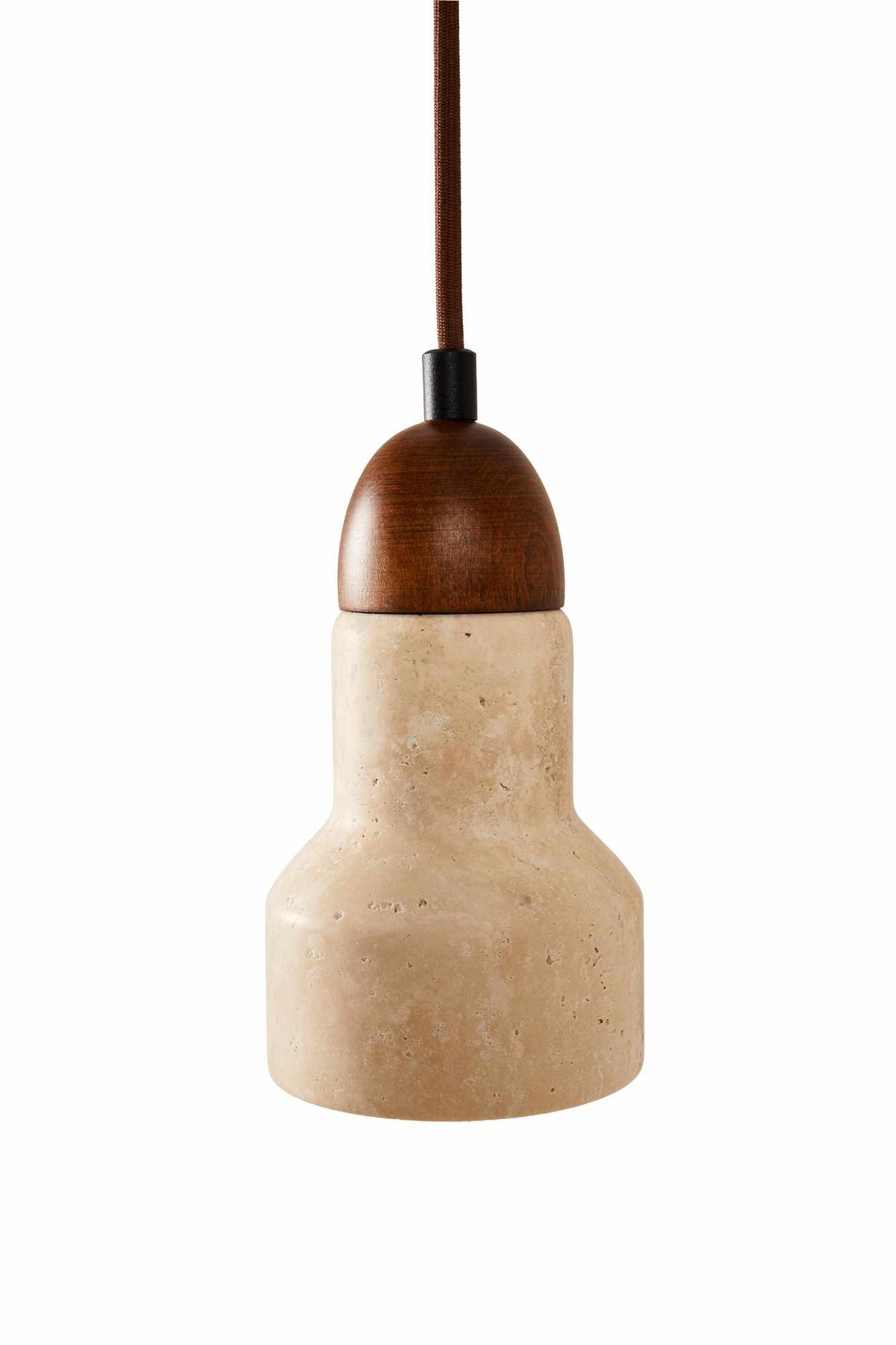 Suizo - Tapa de travertino de nogal beige