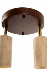 Nur B - Gorro Travertino Nogal Beige Nogal