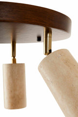 Nur C - Gorro Travertino Nogal Beige Nogal