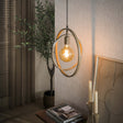 Lámparas colgantes - Lámpara colgante moderna Beige Otan 1 - luz - Dimehouse