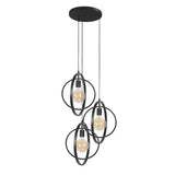 Lámpara colgante Otan DH Interior Charcoal L x An x Al 48x46x45 Metal Blanco foto vista frontal