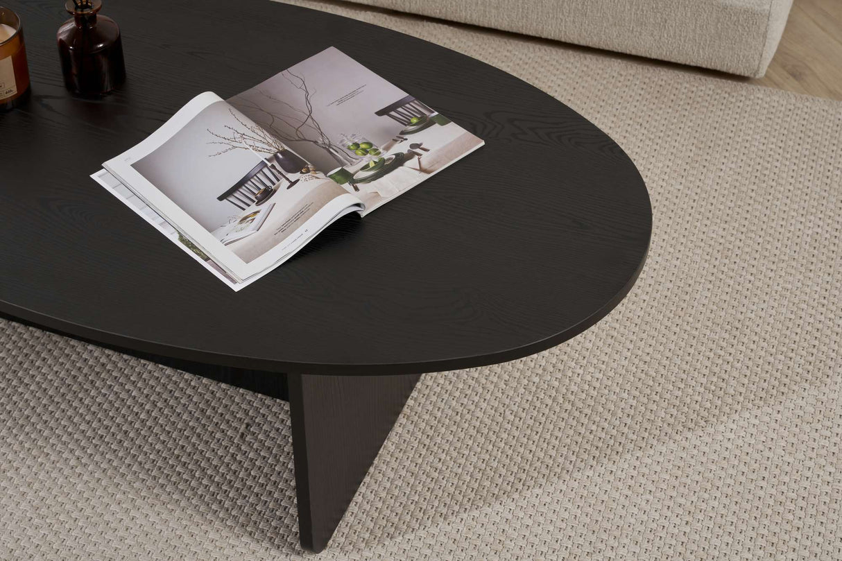 Orba - Tablero de partículas revestido de melamina 100% madera negra