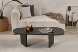 Ovalis - Tablero de partículas revestido de melamina 100% madera negra