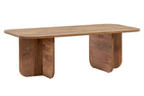 Mesa de centro Akira de madera de pino atlántico 120 cm melaminada