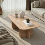 Mesa de centro Akira aspecto roble zafiro 120 cm Compuesto de madera revestido de melamina