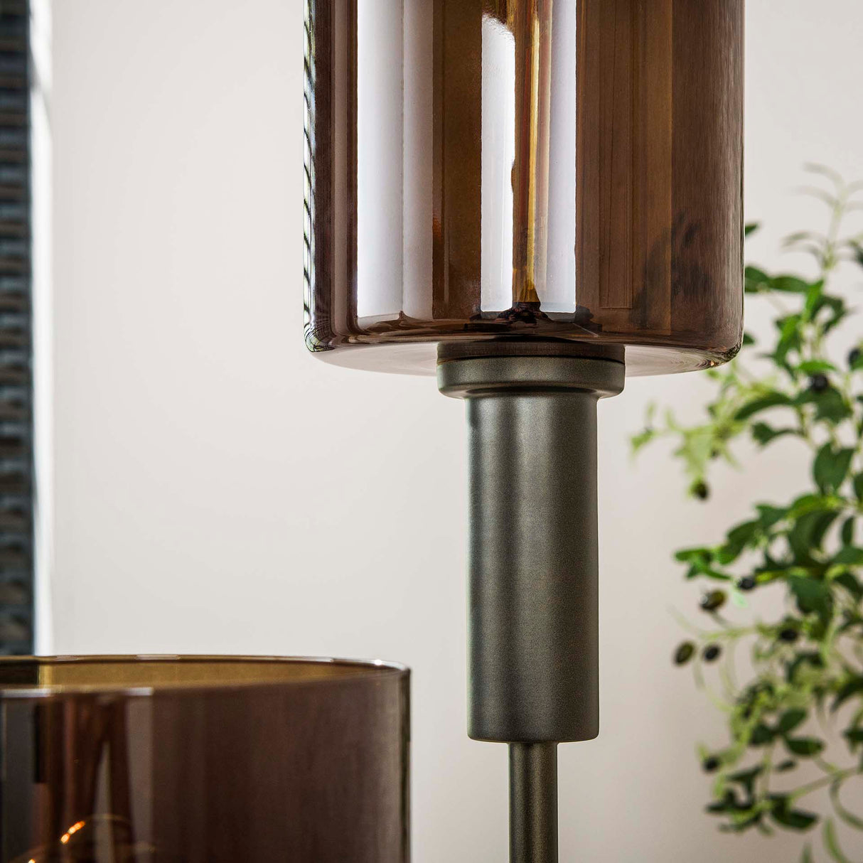 Industriële Vloerlamp 3-lichts Getrapt – Sienna Bruin