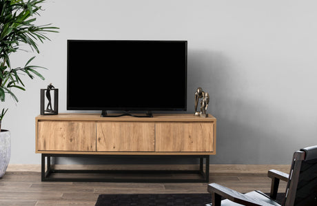 Muebles de TV Tilsim Black Pine Melamine 140x50x40 cm