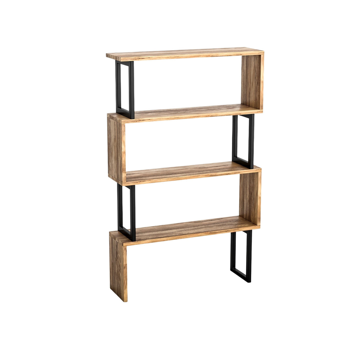 Librería Ceylan Walnut Melamine 80x128x22 cm