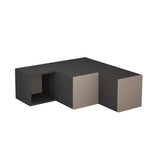 Muebles de TV Compact Anthracite Brown Melamine 90x32x92 cm