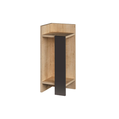Mesa de noche en el óseo de los elos de óseo izquierdo melamina 25x60x27 cm