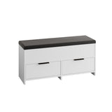 Schoenenkasten - Schoenenkast Cove Wit Melamine 106x52x34 cm - Dimehouse