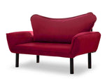 Banken - Slaapbank Rood Velvet - twee persoons - Chatto - Dimehouse