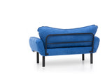 Banken - Slaapbank Blauw Velvet - twee persoons - Chatto - Dimehouse